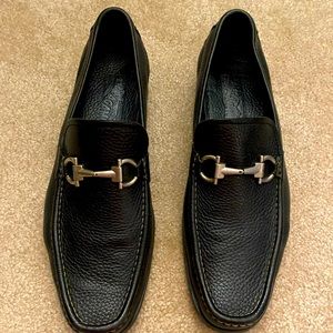 Ferragamo Men’s black loafers
